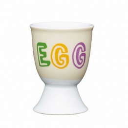 KitchenCraft Dippy Porcelain Egg Cup
