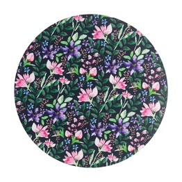 Denby Dark Floral Round Pack of 6 Placemats or Coasters