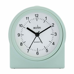 Acctim Archer Sweep Alarm Clock Cool Mint 16215