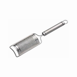 KitchenCraft Oval Handled S/Steel Curved Grater