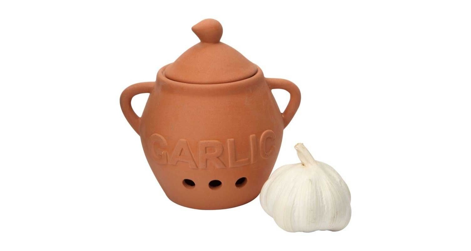 Dexam 17851023 Terracotta Garlic Keeper Ceramic 