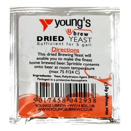 Youngs Beer Yeast Sachet 5grm