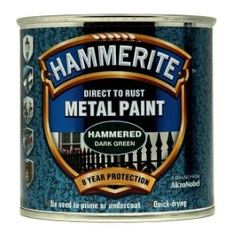 Hammerite Direct to Rust Metal Paint Dark Green