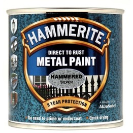 Hammerite Direct to Rust Metal Paint Silver