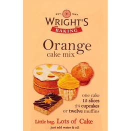 Wrights Orange Cake Mix 500g