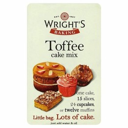 Wrights Toffee Cake Mix 500g