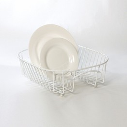 Delfinware Plate Sink Basket White 2948