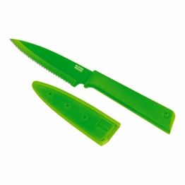 Kuhn Rikon Colori + Serrated Paring Knife