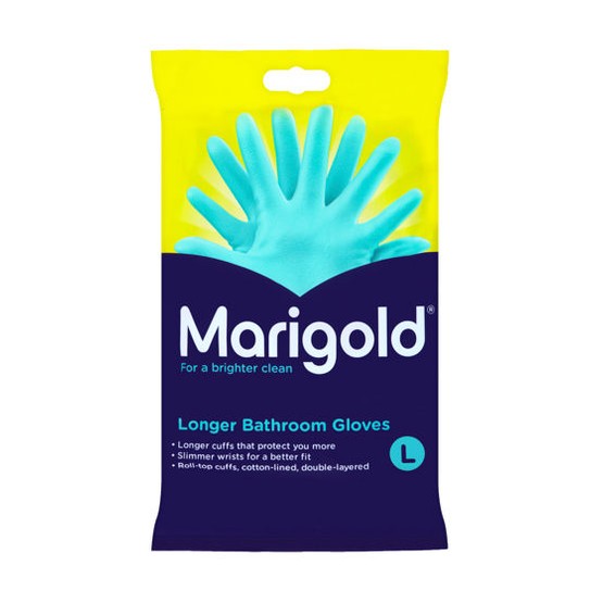 Marigold Longer Bathroom Gloves