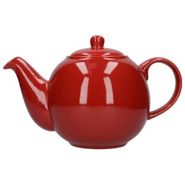 London Pottery Globe 6 Cup Teapot - Red