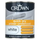 Crown Quick Dry Primer Undercoat White Paint additional 1