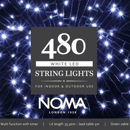 Noma White String Lights 480 Led 4921514