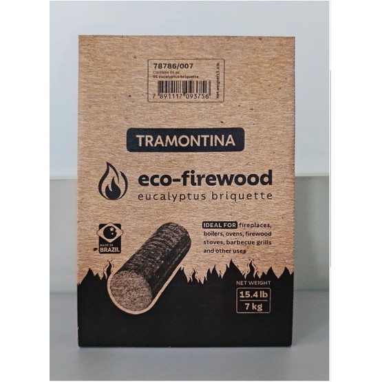 Tramontina Eco Firewood Logs 7kg