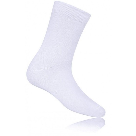 Cotton Rich White Ankle Socks 3pack 7-11