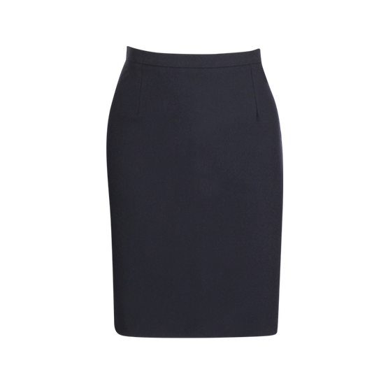 Tavistock College Black Straight Skirt Embroidered