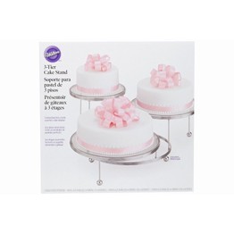 Wilton Cakes'N More 3 Tiered Cake Stand