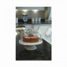 KitchenCraft Classic Collection Ceramic Cake Stand with Glass Dome additional 2