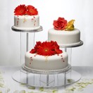 The Mushroom Clear Acrylic 3 Tier Cake Display Stand additional 4