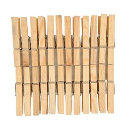 Wooden Clothes Pegs (pack of 24)