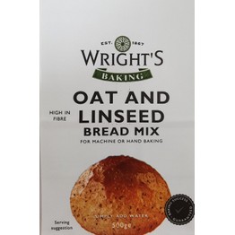 Wrights Oat & Linseed Bread Mix 500g