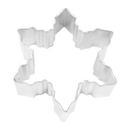 Christmas Cookie Cutter Snowflake Tin Plated 3inch K1112