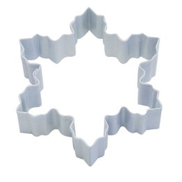 Cookie Cutter Snowflake White Large 10cm