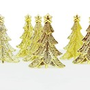 Christmas Gold Festive Tree Picks F373 additional 1