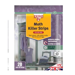 STV Moth killer Strips (pack of 20) ZER429