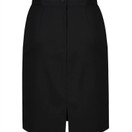 School Skirt Straight with Back Vent Black SSK242 additional 1