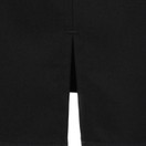 School Skirt Straight with Back Vent Black SSK242 additional 3