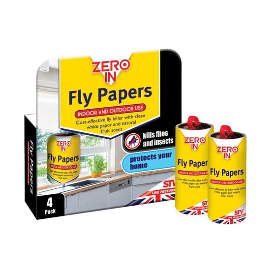Zero in Fly Papers (4) ZER015