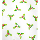 Christmas Cello Treat bags with Twist Ties Holly Print( 20) additional 2