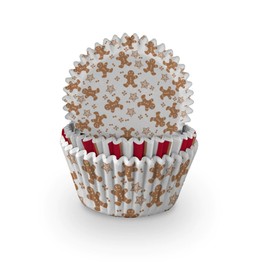 Gingerbread Swirl Cupcake Cases (75) J184