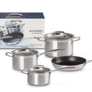 Le Creuset 3ply Stainless Steel 4pc Cookware Set additional 2
