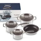 Le Creuset 3ply Stainless Steel 4pc Cookware Set additional 1