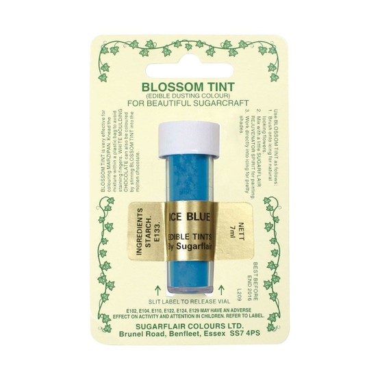 Sugarflair Blossom Tint Dusting Colours - Ice Blue