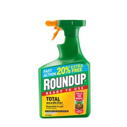 Roundup® Fast Action Weedkiller 1ltr + 20% FREE Ready to use