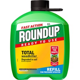 Roundup® Fast Action Weedkiller 5ltr Refill