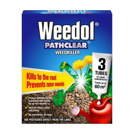 Weedol Pathclear Weedkiller 3 Tubes