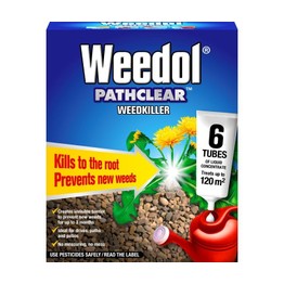 Weedol Pathclear Weedkiller 6 Tubes