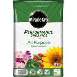 Miracle-Gro Performance Organics All Purpose Compost 40Litre