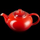 Le Creuset Cerise Classic Stoneware Teapot additional 2