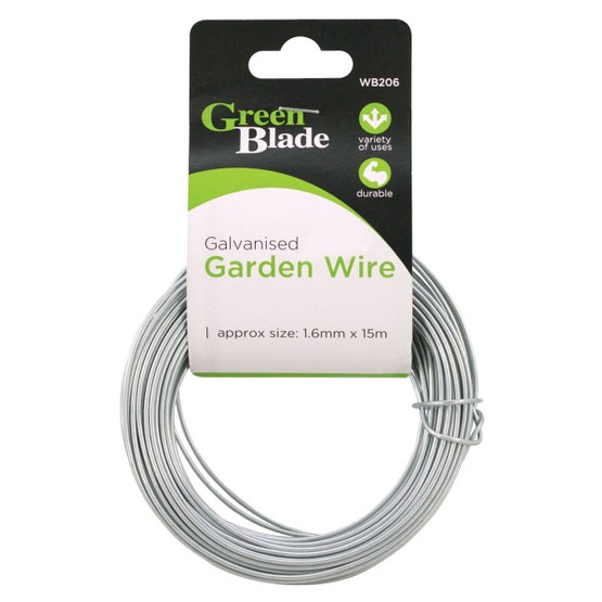 Greenblade Galvanised Garden Wire 1.6mm x 15mtr