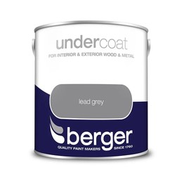 Berger Undercoat Lead Grey 2.5ltr