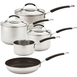 Meyer 5 Piece Stainless Steel Induction Set 74003