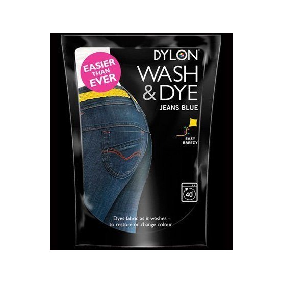 Dylon Wash & Dye Jeans Blue