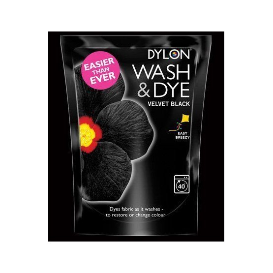 Dylon Wash & Dye Velvet Black