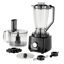 Tower Food Processor and Blender 750w T18007BLK