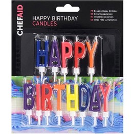 Cake Candles Happy Birthday 10E11483
