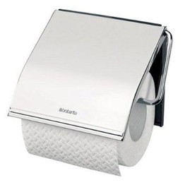 Brabantia Toilet Roll Holder Bright Steel 414589